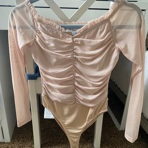 Ruched Bodysuit